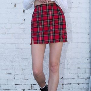 Plaid Cara skirt